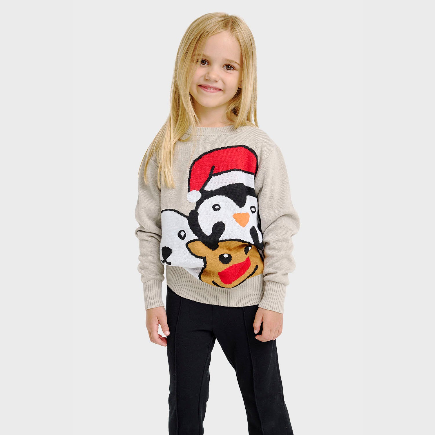 Dyrejulesweater - Barn